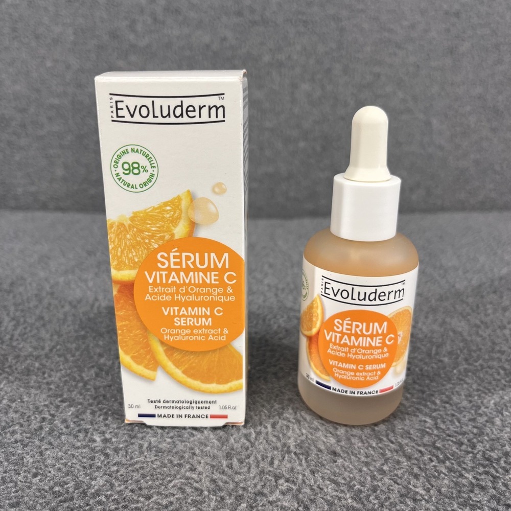 Evoluderm Vitamin C Serum Energizing & Antioxidant orange extract‎ 1.05 oz